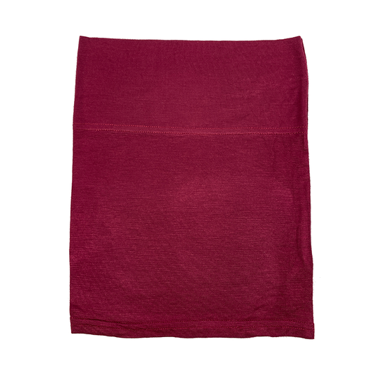 Burgandy Jersey Wide Front Undercap