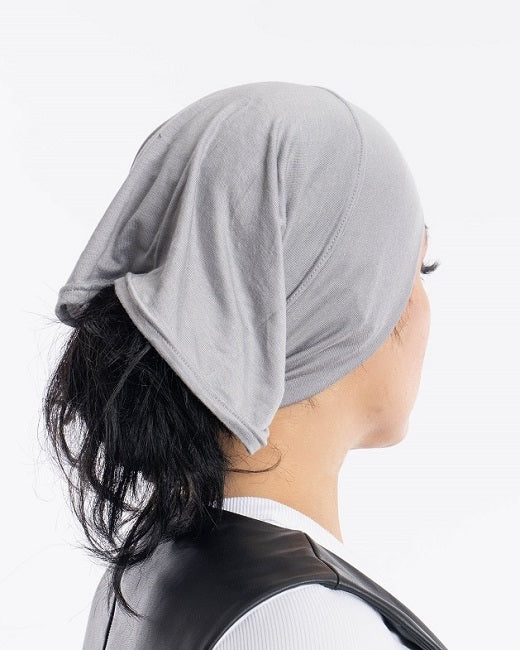 Hijab Side Seams Grey Tube Undercap